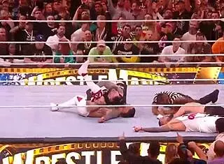 Kevin Owens and Sami Zayn battle The Usos for WWE tag titles at WrestleMania 39! 🔥🥊👊