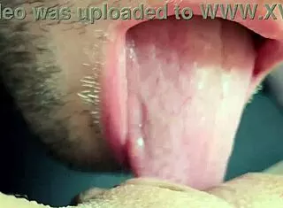 her naughty tongue dives deep into that wet pussy