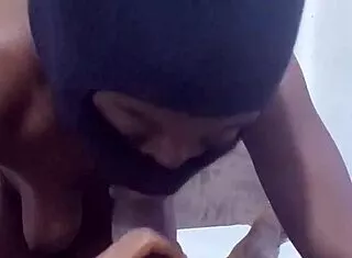 damn girl, taking that thick chocolate cock all the way down 🍫🍆