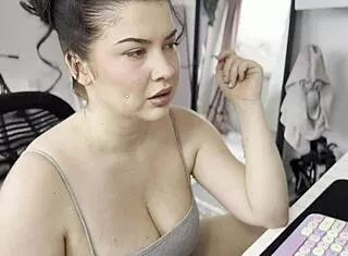 step bro goons hard to my taboo hairy chubby curves pov