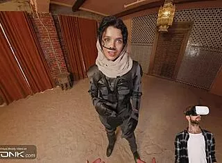 vr chani rides atreides' huge cock in dune uniform cosplay 😈🔥
