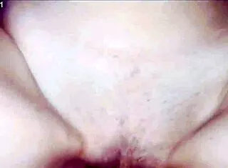 i feel her small waist gripping me tight during our homemade blonde wife sex
