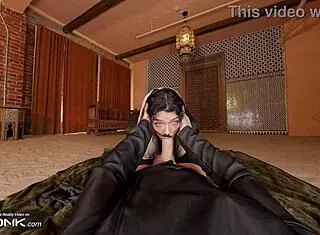 vr chani rides atreides' huge cock in dune uniform cosplay 😈🔥