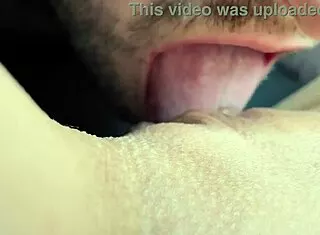 her naughty tongue dives deep into that wet pussy