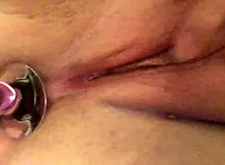 omg this new toy stretches my asian ass so good i came twice