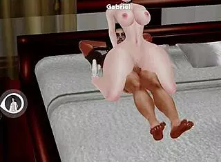 Fat BBW Fucks Friend's Virgin Cock in Steamy Trio