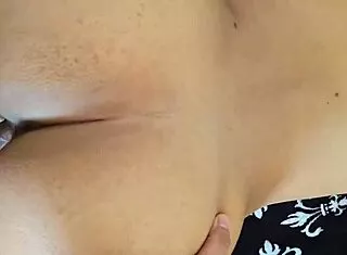 i'm riding this hot latina single mom's big ass on the balcony