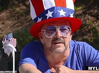 stepfamily fucks at 4th july bbq with milf petite