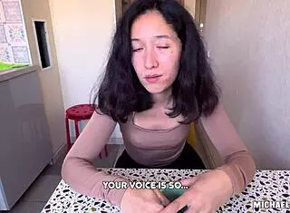 Step-aunt's tight pussy relief after long trip fantasy