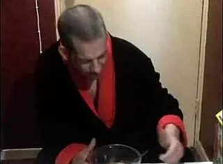 bisexual dude slurps piss cum coco pops breakfast humiliation fetish