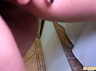 zayra pink rides ed junior's huge cock cowgirl sheer