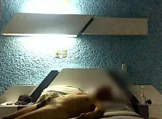 Mexican Shemale Rides Mature Stud's Huge Cock Part 1