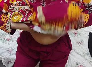 after jogging i meet stepsis and bro pounds her tight pussy hard on bed