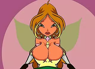 flora's messy boobjob saved her grade