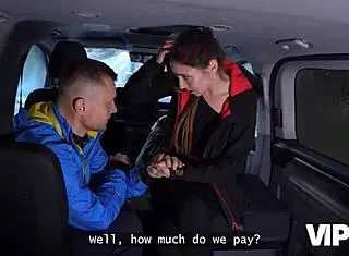 vip4k. jogging babe picks up stranger for hot car sex as cuck bf watches