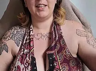 hey come feel my huge puffy nipples and saggy natural tits up close