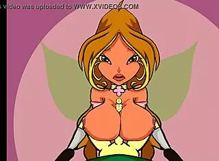 flora's messy boobjob saved her grade