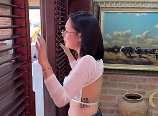 Jealous bitches Emma Harries ride big black cocks in kinky interracial cowgirl