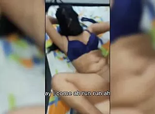 my buddy's old latina milf slurps cock pov homemade