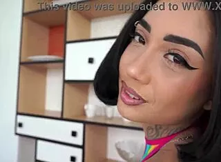 eva perez takes 5 cocks gangbang, sloppy dap anal gapes drunk!