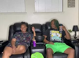 you like this perfect ebony booty before my husband gets back? she moans during deep dicking