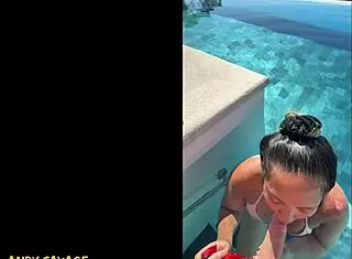 ever tried a deepthroat bj at the infinity pool?