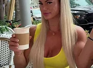 Fit Blonde Denise Anders Delivers Intense Workout Fuck Session!