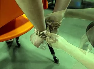 Nerd teacher milf vibes toy pussy in sunville game