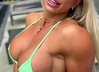Fit Blonde Denise Anders Delivers Intense Workout Fuck Session!