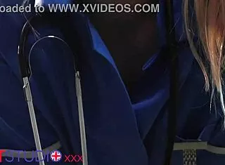goon over sexy 18yo british nurse ripping clothes wet pussy cosplay