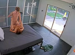 All American 18+ Harlow and Marina Gold Take Back-to-Back Old Cock Bangs