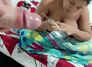 Colombian Pregnant Wife Hates Hubby Cock During Manicure