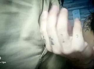 sucking daddy's balls closeup with cute teen slut tongue 😛👅 homemade!