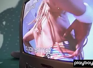 athletic teen fitness babe aubrey destremps bares pierced nipples