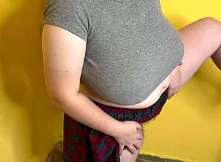 Femdom Wife's Cuck Hubby Fucks Her Creampie Gangbang Pussy