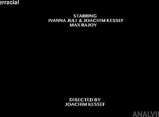 Ivanna July's curvy Russian milf assfucked by two monster bbc in lingerie casting