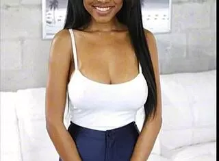 black teen huge boobs craves white anal dp ai