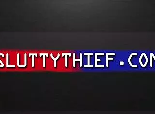 burglar teen, wanna escape the garage by letting security drill your latina pussy?