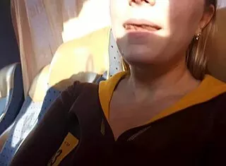 hey this cute blonde next to me on the bus just sucked my cock and swallowed every drop - full vid