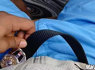 hot stepmom slurps big black cock and gulps cum down
