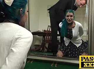 submissive british whore anal pussy mouth rough fucked