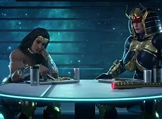 Wonder Woman Takes Big Barda's Monster Cock Deep