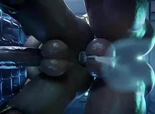 Wonder Woman Takes Big Barda's Monster Cock Deep