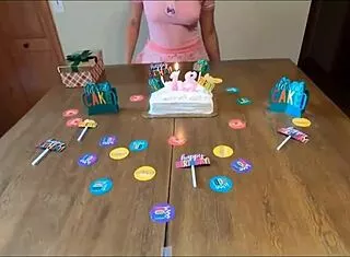 What If Sweet Teen's Birthday Gift Is Stepdad's Cock?