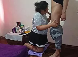 spying on aunt napping lets me grope her then fuck her favorite way