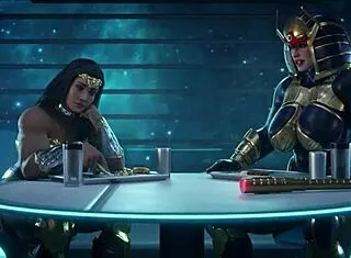 Wonder Woman Takes Big Barda's Monster Cock Deep