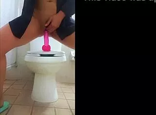 so this sexy petite girl made a dirty homemade dildo video for her boyfriend... and it leaked