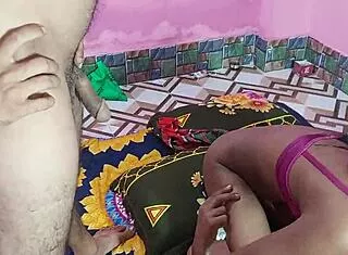 popy khatun sucks fucks manik mia's cock as hanif watches then joins