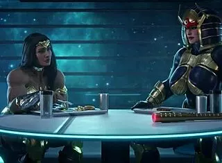 Wonder Woman Takes Big Barda's Monster Cock Deep