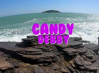 She pees then rides cock wildly on beach sands part 1